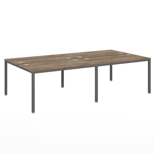 Бенч-система на 4 рабочих места, на металлокаркасе Lite VL-51 фото 2 Бенч-система на 4 рабочих места, на металлокаркасе Lite VL-51 фото 2