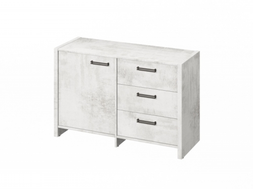 Тумба двухсекционная FB-12-01.D Хромикс белый Тумба двухсекционная FB-12-01.D Хромикс белый