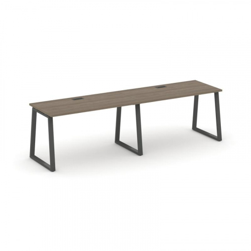 Style Project Рабочая станция 1 сторон. SN-6T1.ORS-021 Акация Лорка/Металл Антрацит/Заглушка Пластик фото 25