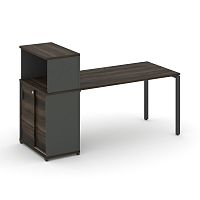 Стол офисный с опорным шкафом-купе Concept CN.SP-238