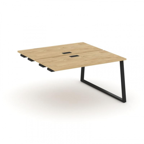 Style Project Стол-приставка к опор. элем. SN-6T1.DPRS-011 Акация Лорка/Металл Антрацит/Заглушка Пла