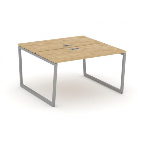 Style Project Рабочая станция 2-х сторон. SN-4T2.DRS-004 Акация Лорка/Металл Антрацит/Заглушка Пласт фото 2