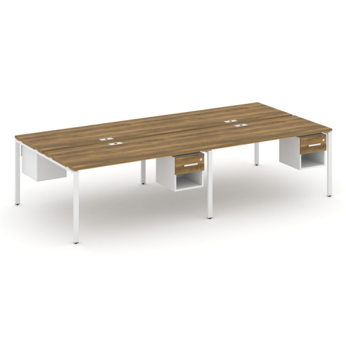 Бенч-система на 4 места с подвесными тумбами Concept CN.DRS-140 фото 8 Бенч-система на 4 места с подвесными тумбами Concept CN.DRS-140 фото 8