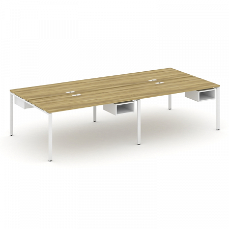 Бенч-система на 4 места с подвесными тумбами Concept CN.DRS-124