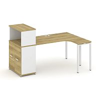 Стол эргономичный с опорным распашным шкафом Concept CN.SA-213(R)