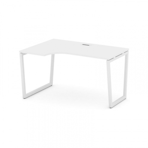 Style Project Стол рабочий эргоном. SN-4T2.SPA-002(L) Акация Лорка/Металл Антрацит/Заглушка Пластик фото 16