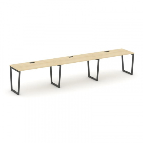 Style Project Рабочая станция 1 сторон. SN-4T2.ORS-031 Акация Лорка/Металл Антрацит/Заглушка Пластик фото 28