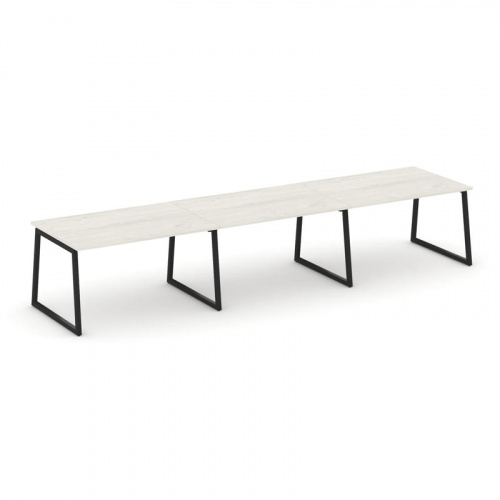 Style Project Стол переговорный SN-4T1.SPRG-022.3 Акация Лорка/Металл Антрацит 3540*980*750 фото 4 Style Project Стол переговорный SN-4T1.SPRG-022.3 Акация Лорка/Металл Антрацит 3540*980*750 фото 4