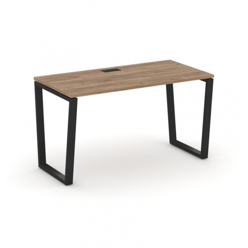 Style Project Стол письменный SN-6T2.SP-012 Акация Лорка/Металл Антрацит/Заглушка Пластик Черный 118 фото 5