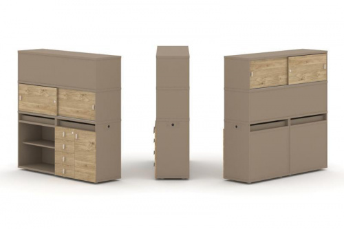 Тумба офисная (Набор №12.) Estetica ES.NB.2V-12 фото 2