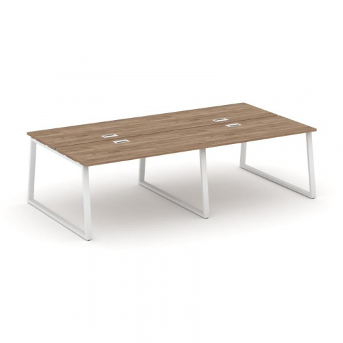 Style Project Рабочая станция 2-х сторон. SN-6T1.DRS-041 Акация Лорка/Металл Антрацит/Заглушка Пласт фото 11