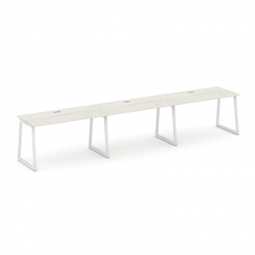 Style Project Рабочая станция 1 сторон. SN-4T1.ORS-043 Акация Лорка/Металл Антрацит/Заглушка Пластик фото 18