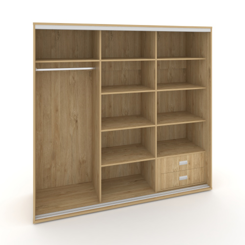 Корпус 3-х секционного шкафа низкого L=1619мм Maris SH.K3-1.2 K1 фото 4