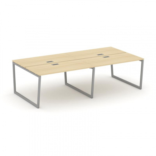 Style Project Рабочая станция 2-х сторон. SN-4T2.DRS-031 Акация Лорка/Металл Антрацит/Заглушка Пласт фото 20