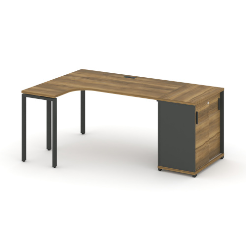 Стол эргономичный с опорным шкафом-купе Concept CN.SA-217(L) Стол эргономичный с опорным шкафом-купе Concept CN.SA-217(L)