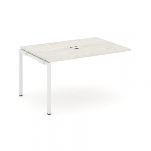 Style Project Проходной наб. элем. перег. стола SN-4P.NSPRG-004 Акация Лорка/Металл Белый 1580*980*7 фото 4