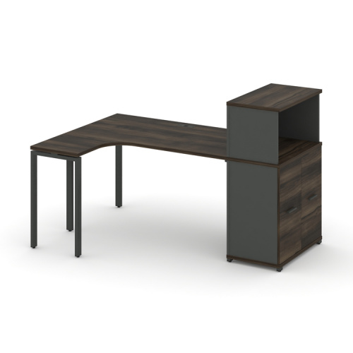 Стол эргономичный с опорным распашным шкафом Concept CN.SA-214(L)