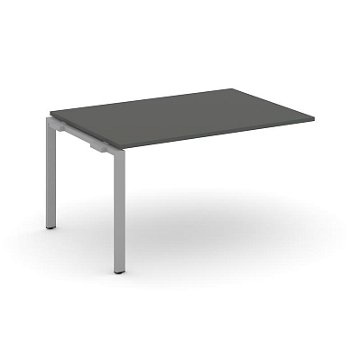 Style Project Проходной наб. элем. перег. стола SN-6P.NSPRG-003.3 Антрацит/Металл Серый 1380*980*750