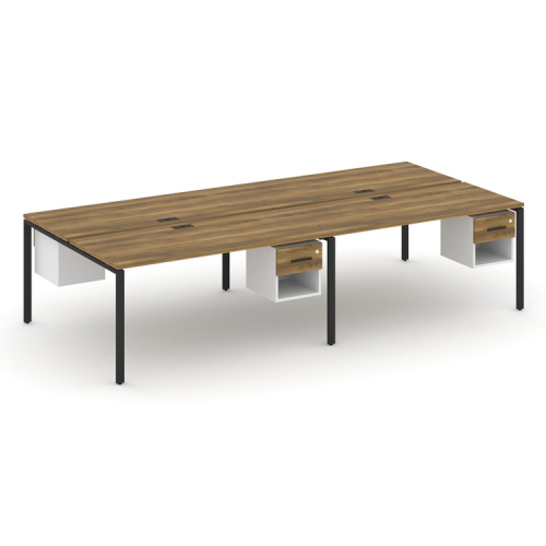 Бенч-система на 4 места с подвесными тумбами Concept CN.DRS-140 фото 7 Бенч-система на 4 места с подвесными тумбами Concept CN.DRS-140 фото 7