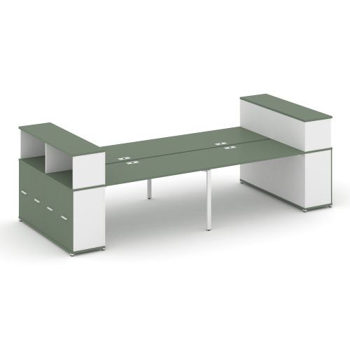 Бенч-система с опорными распашными шкафами Concept CN.DRS-270 фото 5 Бенч-система с опорными распашными шкафами Concept CN.DRS-270 фото 5