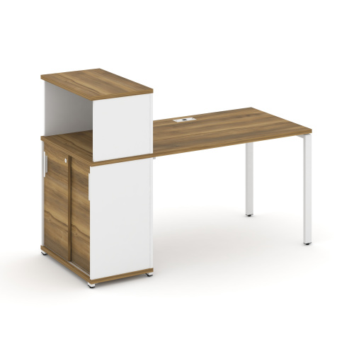 Стол офисный с опорным шкафом-купе Concept CN.SP-238 Стол офисный с опорным шкафом-купе Concept CN.SP-238