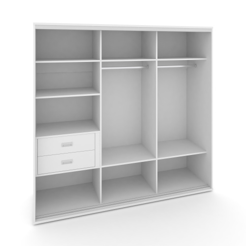 Корпус 3-х секционного шкафа низкого L=2519мм Maris SH.K3-7.2 K6 фото 7