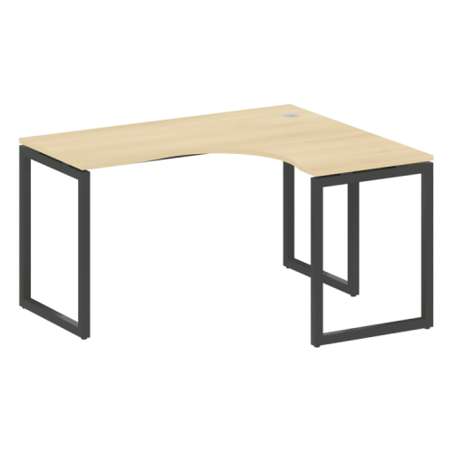 Стол криволинейный правый на О-обр. м/к Metal System Quattro 40БО.СА-3 (R) фото 12