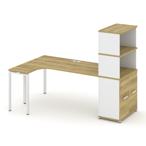 Стол эргономичный с опорным распашным шкафом Concept CN.SA-216(L) фото 3 Стол эргономичный с опорным распашным шкафом Concept CN.SA-216(L) фото 3