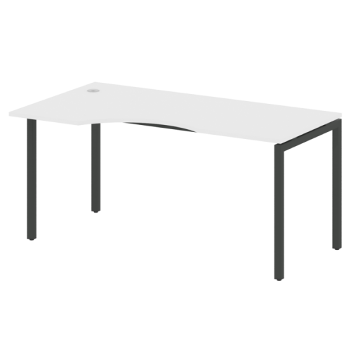 Стол криволинейный левый на П-обр. м/к Metal System Quattro 40БП.СА-1 (L) фото 14