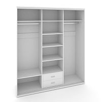 Корпус 3-х секционного шкафа высокого L=1619мм Maris SH.K3-1.1 K1