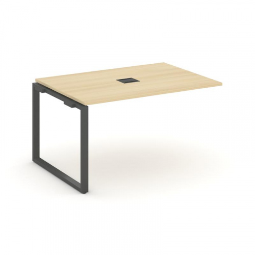 Style Project Проходной наб. элем. перег. стола SN-6O.NSPRG-003 Дуб Табак/Металл Серый 1380*980*750 фото 27