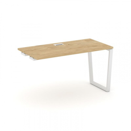 Style Project Стол-приставка к опор. элем. SN-6T2.OPRS-012 Акация Лорка/Металл Антрацит/Заглушка Пла фото 3