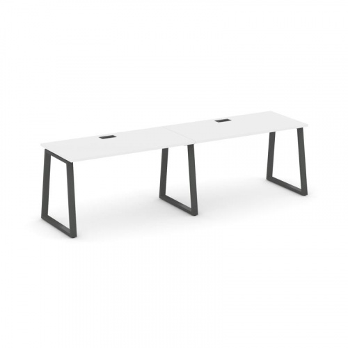 Style Project Рабочая станция 1 сторон. SN-6T1.ORS-021 Акация Лорка/Металл Антрацит/Заглушка Пластик фото 26