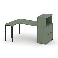 Стол эргономичный с опорным распашным шкафом Concept CN.SA-213(L)