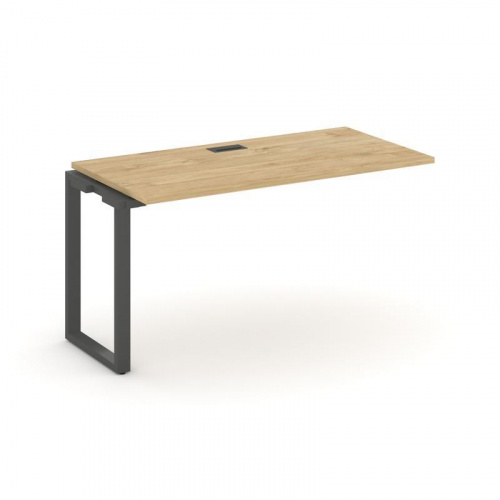 Style Project Проходной наб. элем. SN-6O.ONRS-014 Дуб Табак/Металл Серый 1580*700*750 фото 6