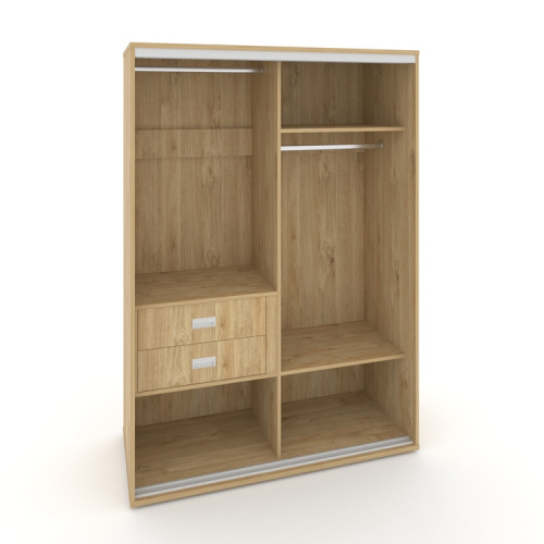 Корпус 2-х секционного шкафа низкого L=1700мм Maris SH.K2-7.2 K4 фото 2