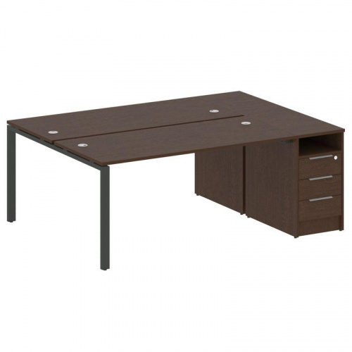 Бенч-система с тумбой на П-обр. м/к Metal System БП.РС-СТП-2.4 фото 4