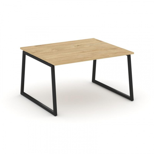 Style Project Стол переговорный SN-4T1.SPRG-032.3 Акация Лорка/Металл Антрацит 1180*1180*750 фото 2 Style Project Стол переговорный SN-4T1.SPRG-032.3 Акация Лорка/Металл Антрацит 1180*1180*750 фото 2