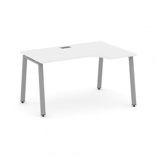 Style Project Стол рабочий эргоном. SN-6A.SPA-022(R) Антрацит/Металл Белый 1580*800/980*750 фото 10 Style Project Стол рабочий эргоном. SN-6A.SPA-022(R) Антрацит/Металл Белый 1580*800/980*750 фото 10