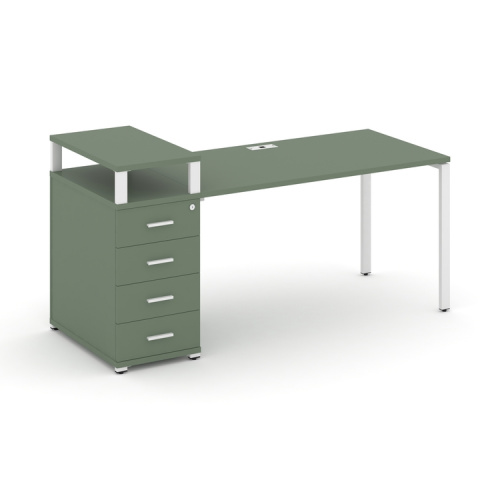 Стол офисный с опорной тумбой Concept CN.SP-409