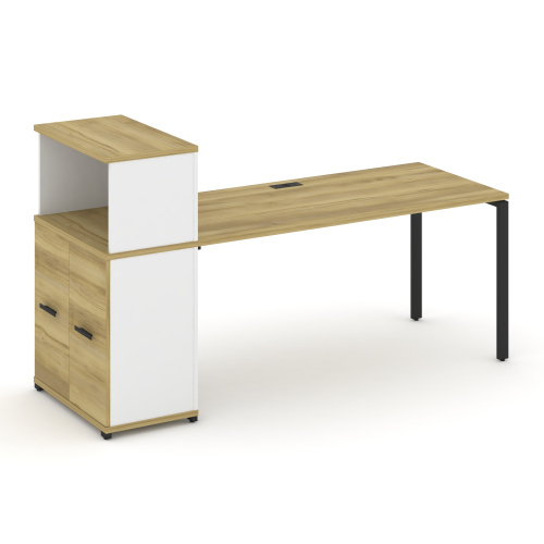 Стол офисный с опорным распашным шкафом Concept CN.SP-228 фото 6 Стол офисный с опорным распашным шкафом Concept CN.SP-228 фото 6