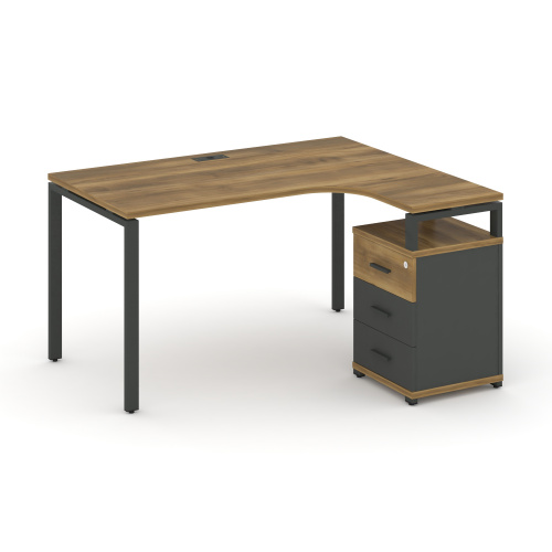 Стол эргономичный с опорной тумбой Concept CN.SA-307(R) Стол эргономичный с опорной тумбой Concept CN.SA-307(R)