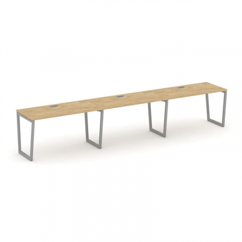 Style Project Рабочая станция 1 сторон. SN-4T2.ORS-031 Акация Лорка/Металл Антрацит/Заглушка Пластик фото 2