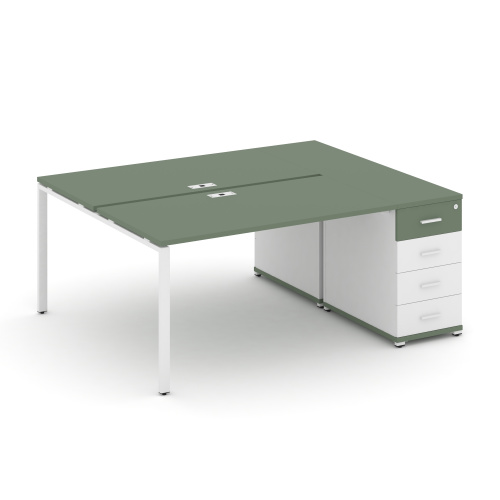 Бенч-система с 1 опорной тумбой Concept CN.DRS-403 фото 5