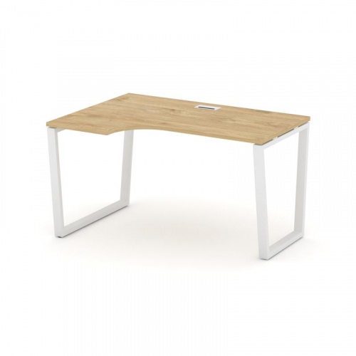 Style Project Стол рабочий эргоном. SN-6T2.SPA-012(L) Акация Лорка/Металл Антрацит/Заглушка Пластик фото 3 Style Project Стол рабочий эргоном. SN-6T2.SPA-012(L) Акация Лорка/Металл Антрацит/Заглушка Пластик фото 3