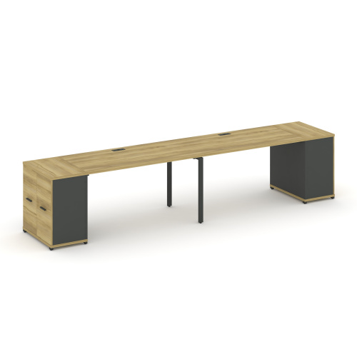 Бенч-система с опорными распашными шкафами Concept CN.ORS-220 фото 4