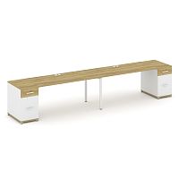 Бенч-система на 2 места с 2 опорными тумбами Concept CN.ORS-416