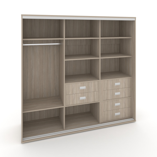 Корпус 3-х секционного шкафа низкого L=1619мм Maris SH.K3-1.2 K3 фото 6 Корпус 3-х секционного шкафа низкого L=1619мм Maris SH.K3-1.2 K3 фото 6