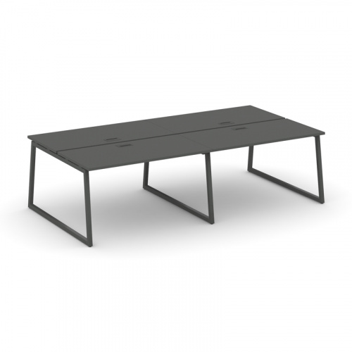 Style Project Рабочая станция 2-х сторон. SN-4T1.DRS-034 Акация Лорка/Металл Антрацит/Заглушка Пласт фото 14