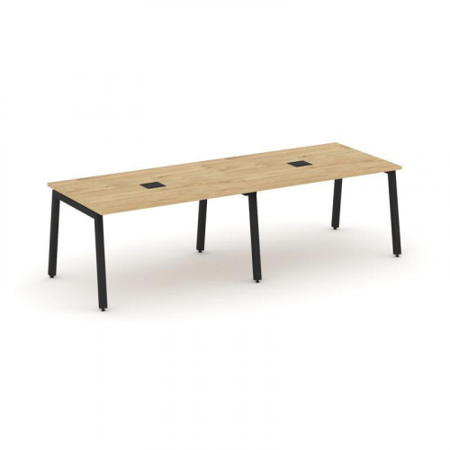 Style Project Стол переговорный SN-5A.SPRG-012 Дуб Табак/Металл Белый 2360*980*750 фото 10 Style Project Стол переговорный SN-5A.SPRG-012 Дуб Табак/Металл Белый 2360*980*750 фото 10